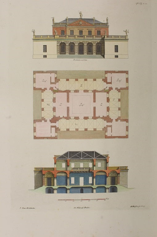 Architecture, Jones, Inigo, Plate13, c1715 - 1767