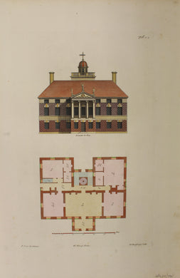 Architecture, Jones, Inigo, Plate 8, c1715 - 1767