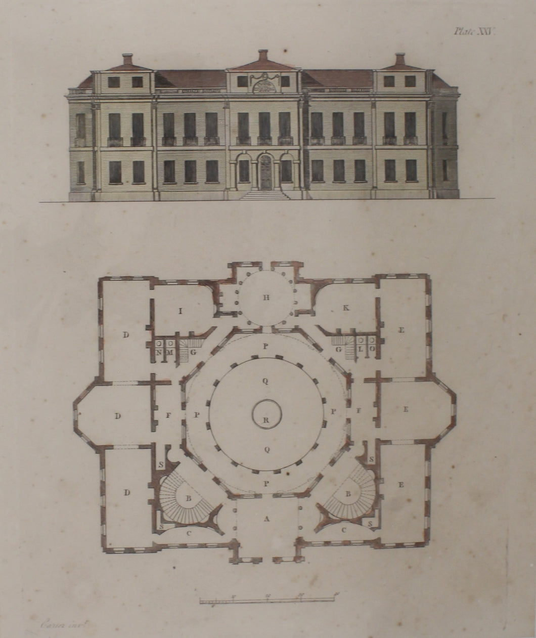 Architecture, Carter, John, Circa 1780,  LXXVI