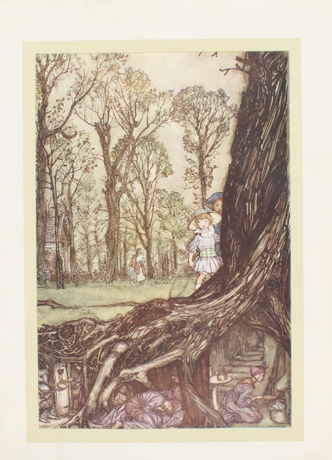 Arthur Rackham Early Works Storytime, Rackham Arthur, Story Illustration, Early 1900s