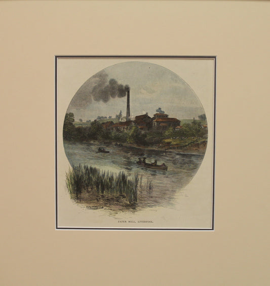 Australia, Paper Mill, Liverpool #1 c1886