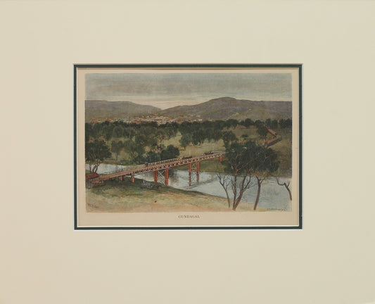 Australia, Gundagai, c1886