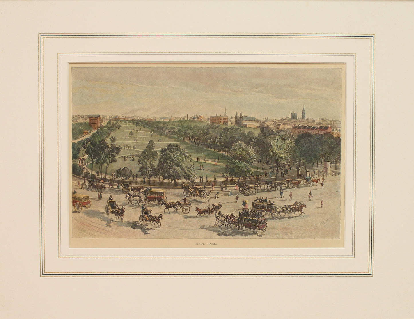 Australia, Hyde Park, Sydney, c1886