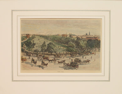 Australia, Hyde Park, Sydney, c1886