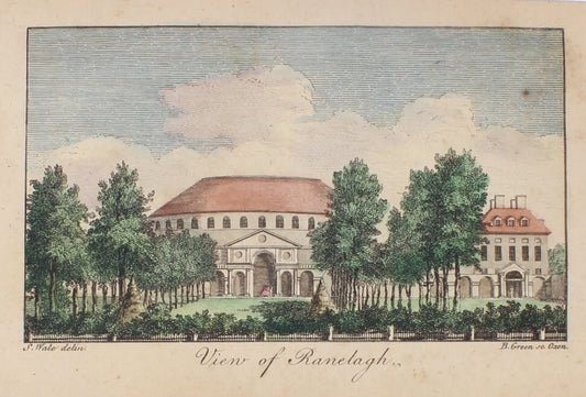 Historical, View of Ranelagh, S. Wale, c1761