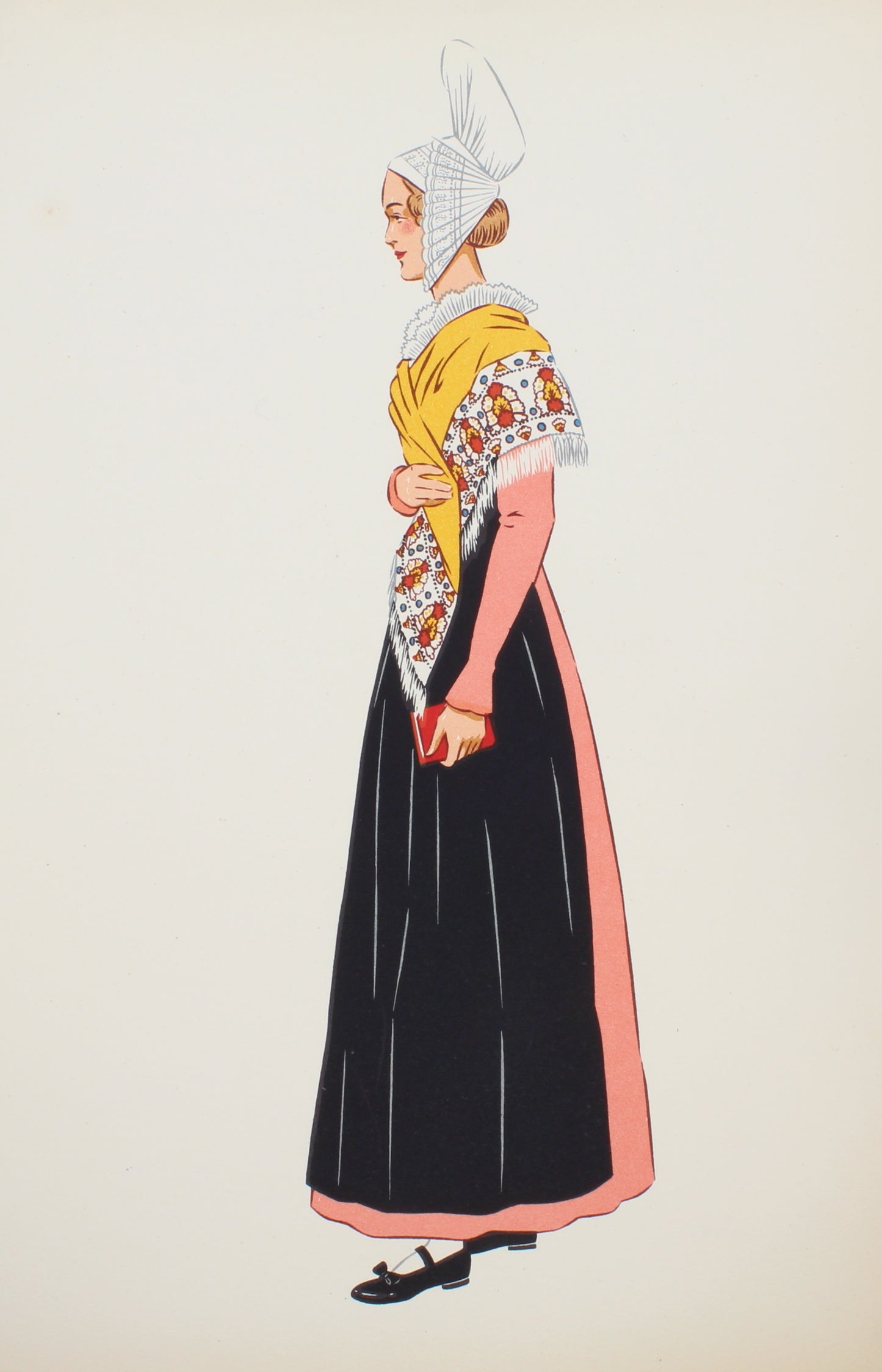 Costume, French Regional, Lepage-Medvey, Basque Damen,1939