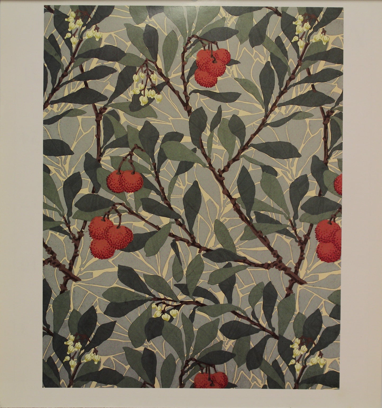 Decorator, Morris William, Wallpaper Design, Clover, Art Nouveau, c1917
