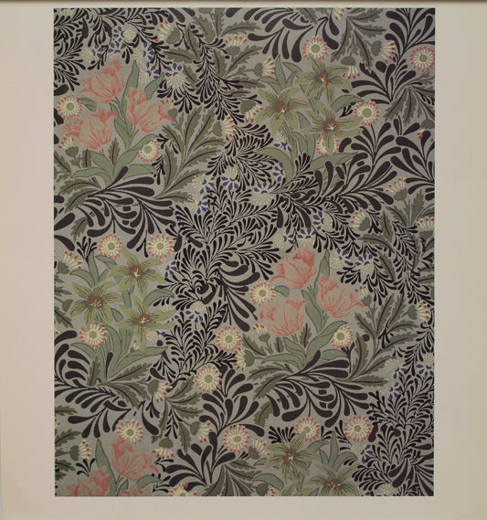 Decorator, Morris William, Wallpaper Design, Arbutus, Art Nouveau, c1917