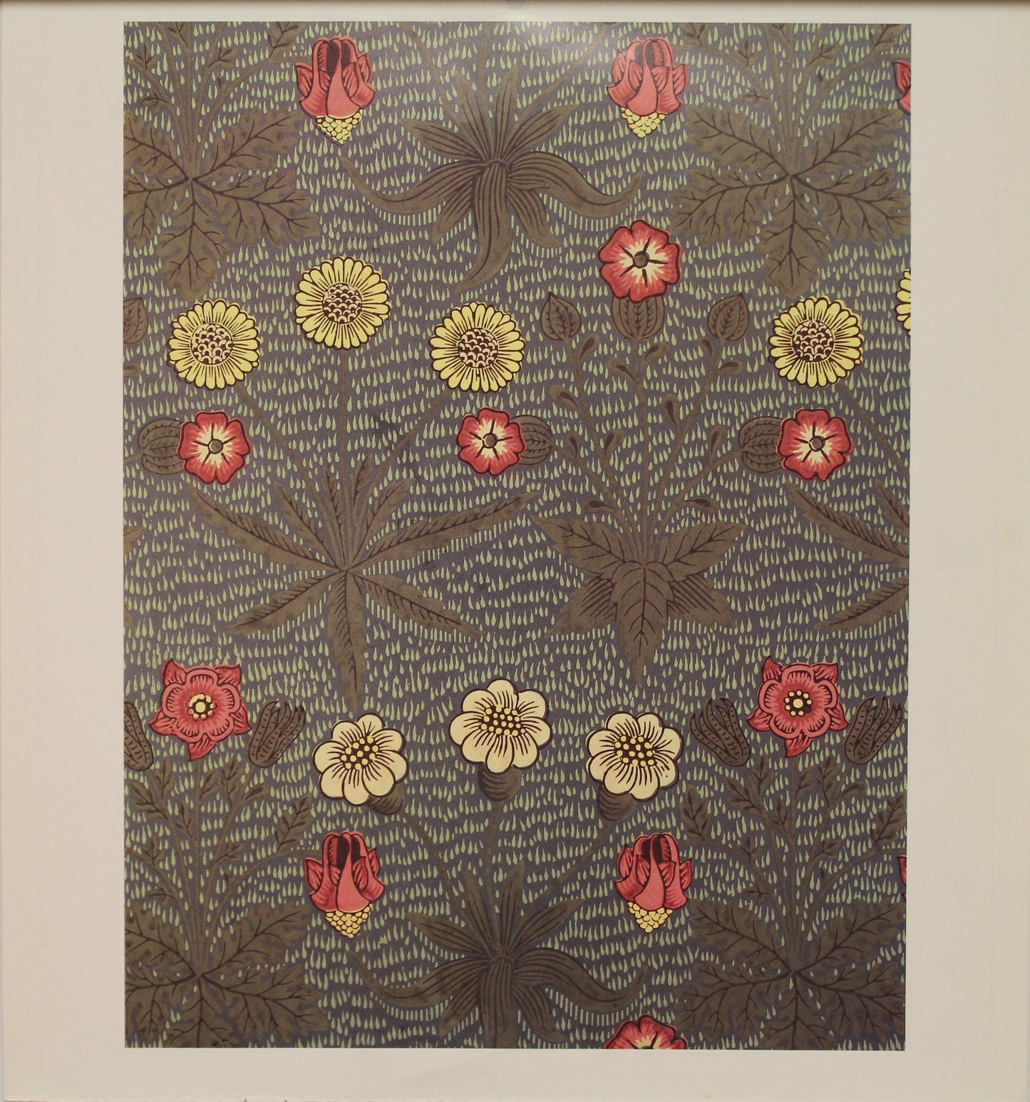 Decorator, Morris William, Wallpaper Design, Woodland Weeds, Art Nouveau, c1917