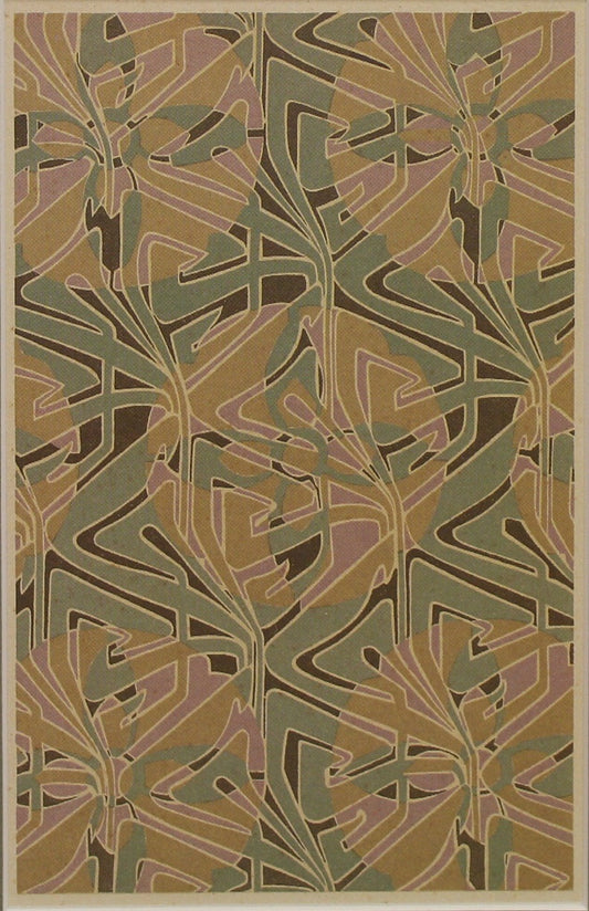 Decorator, Rene Beauclair, Art Nouveau Design, c1900, Reproduction, #1