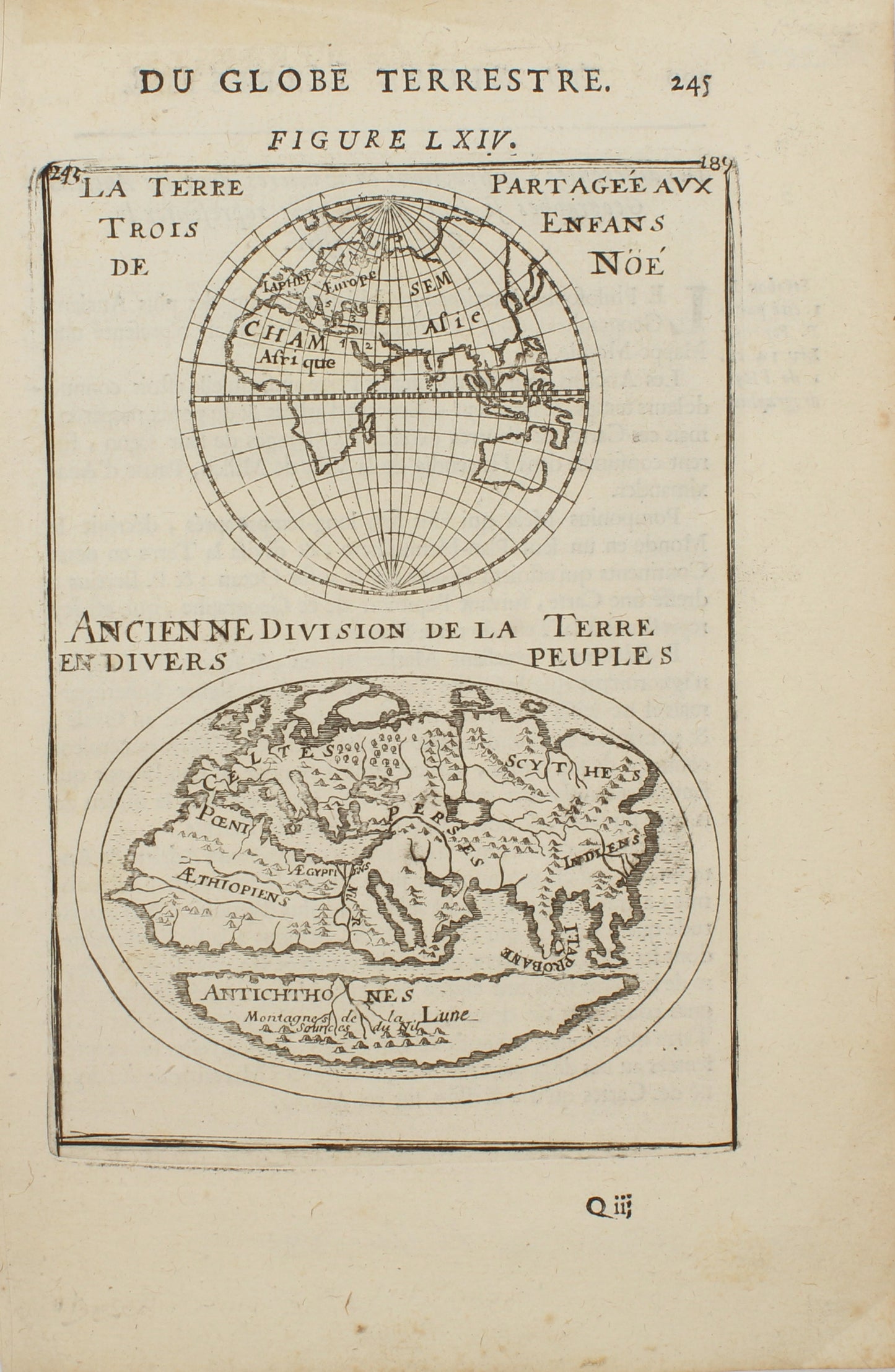 Map, Mallet, Alain Manesson - Description De L'Univers, 1683