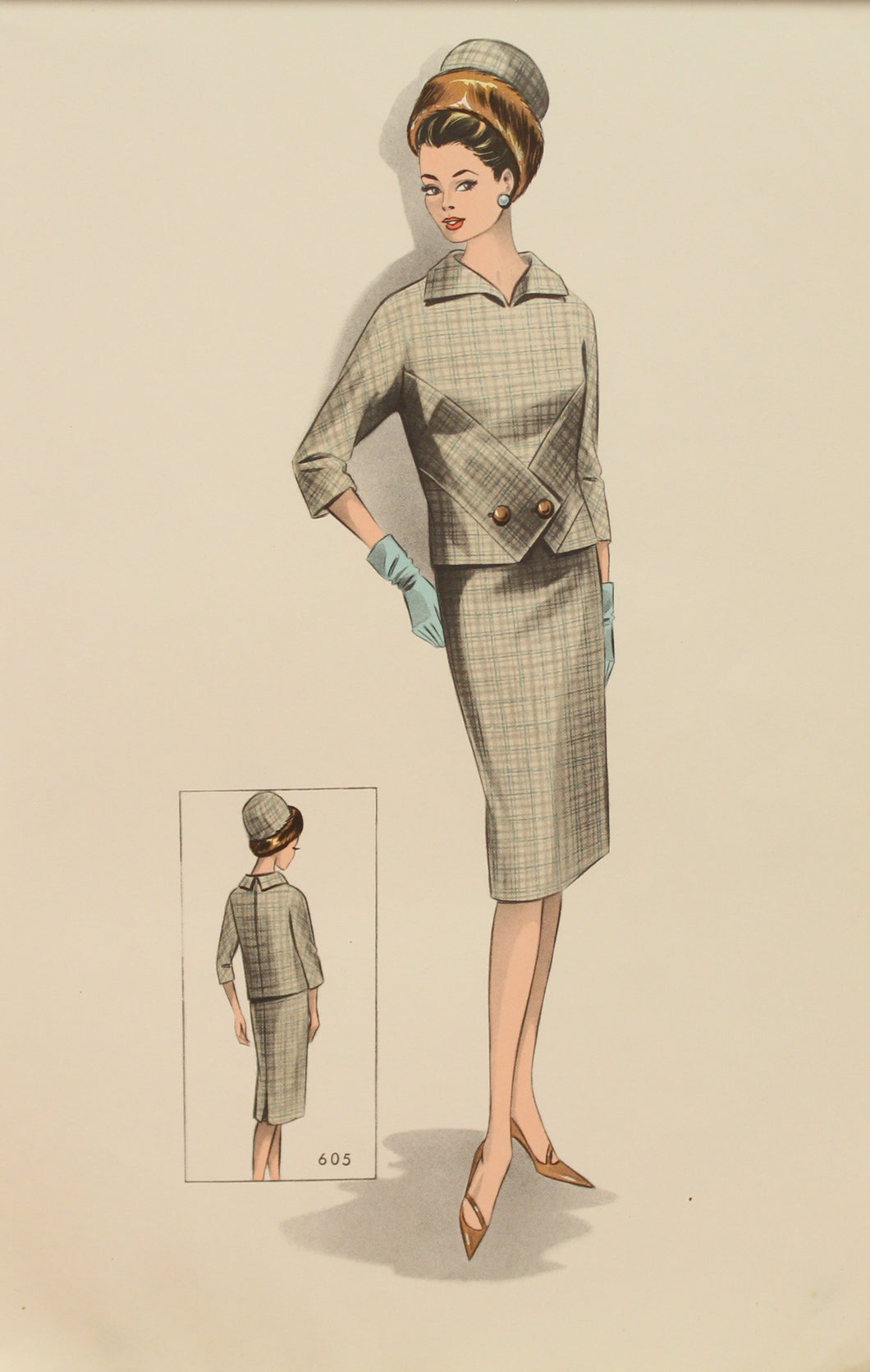 Fashion of the 60s, New Lines from the Fashions in Vienna, Mode Studio, 605, 1965