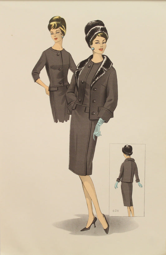 Fashion of the 60s, New Lines from the Fashions in Vienna, Mode Studio, 606, 1965
