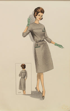 Fashion of the 60s, New Lines from the Fashions in Vienna, Mode Studio, 609, 1965
