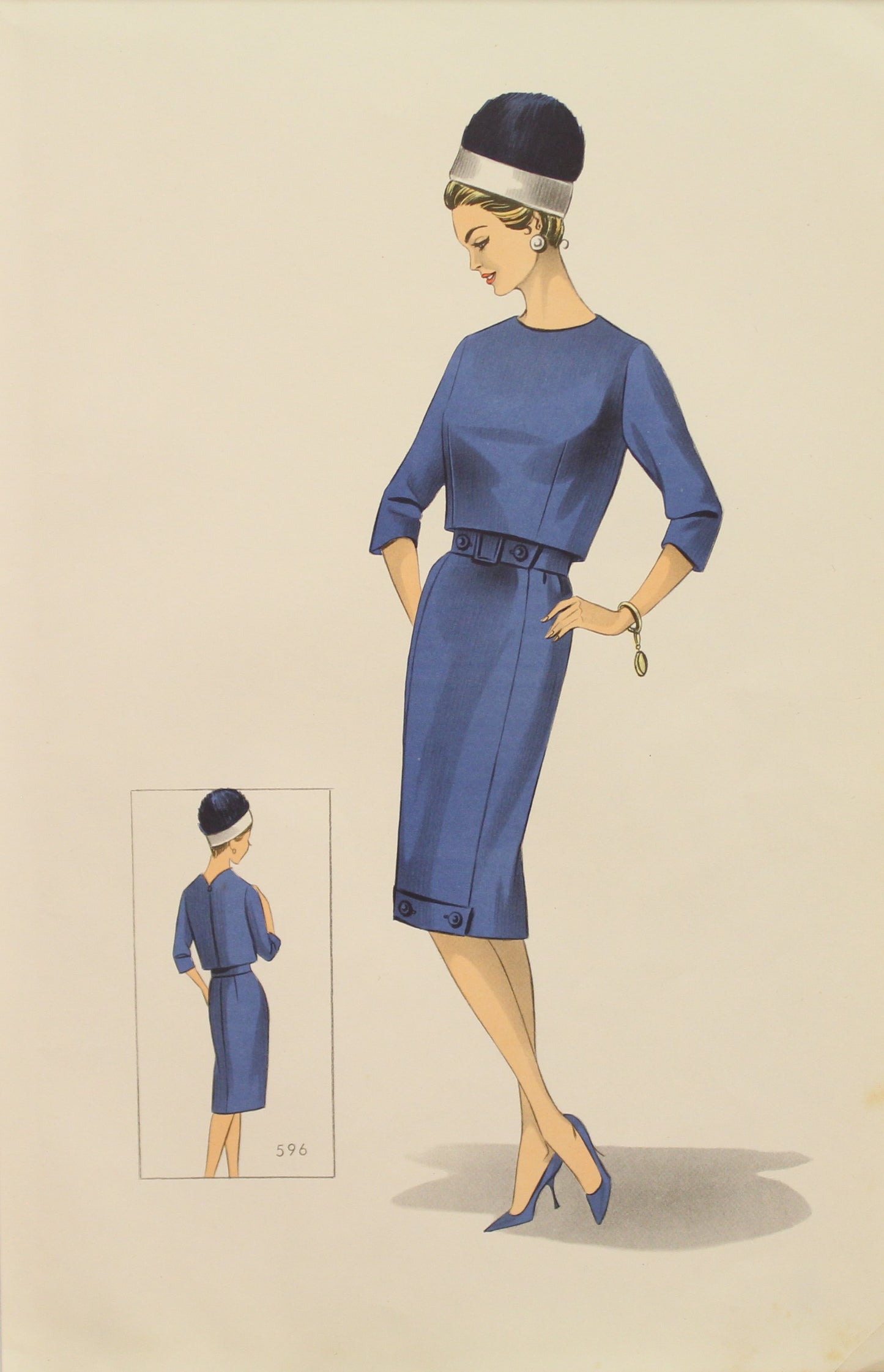 Fashion of the 60s, New Lines from the Fashions in Vienna, Mode Studio, 596, 1965