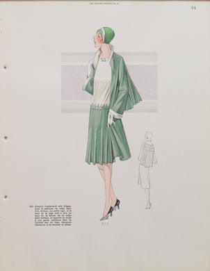 Fashion, Les Grands Models, #14, Page 24, Outfit 210, 1920 - 1929