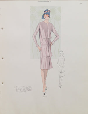 Fashion, Les Grands Models, #14, Page 34, Outfit 220, 1920 - 1929