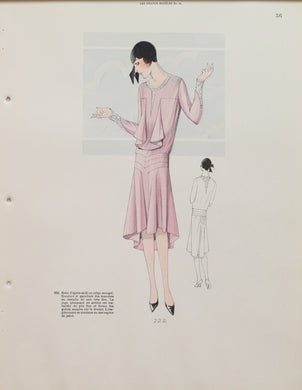 Fashion, Les Grands Models, #14, Page 36, Outfit 222, 1920 - 1929