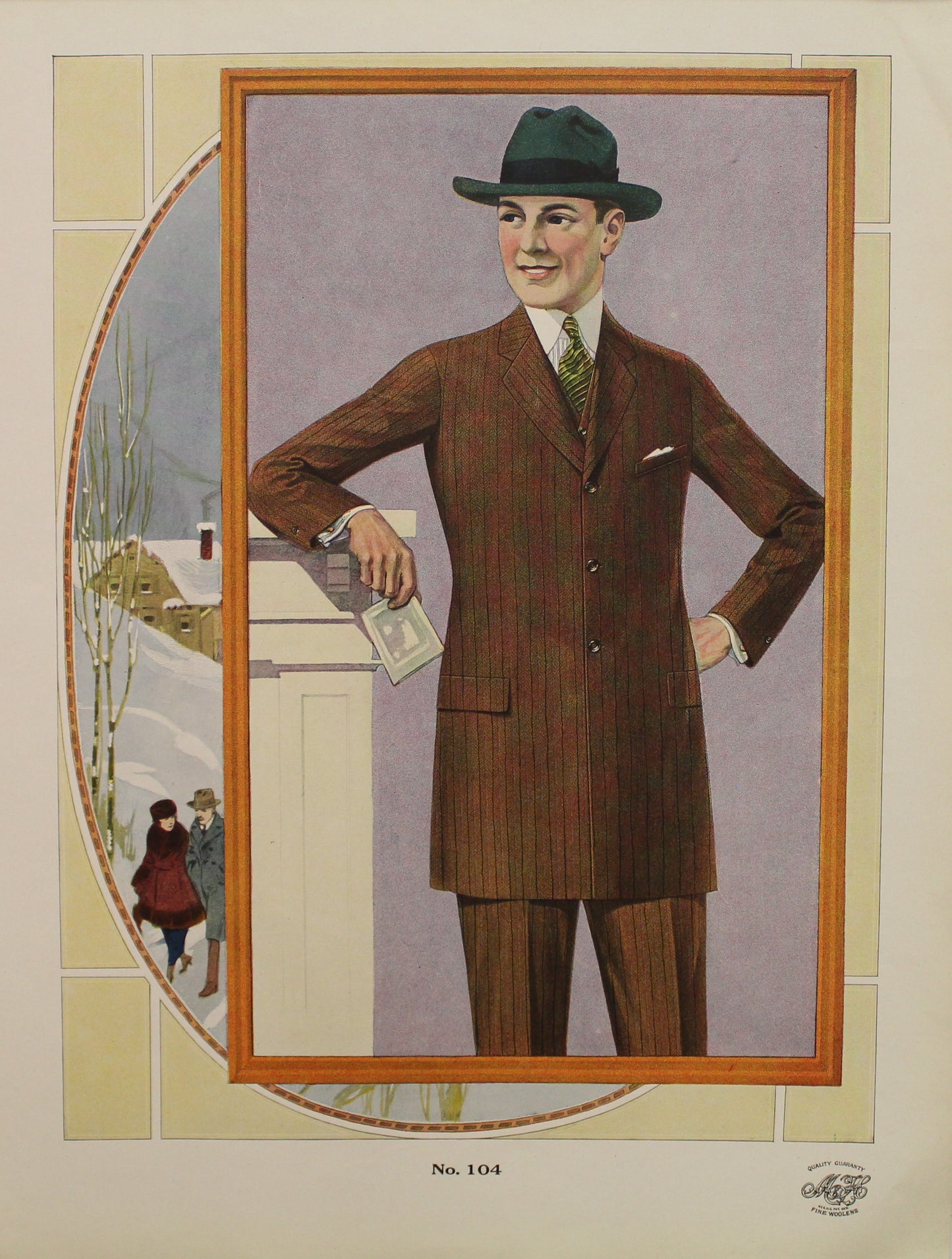 Fashion, Mens, Mason and Hanson, #104, Autumn Winter, 1920-1921