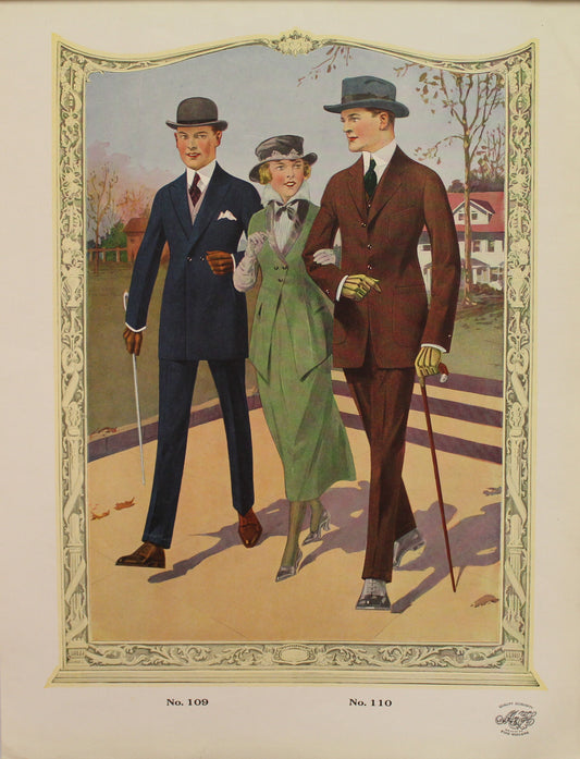 Fashion, Mens, Mason and Hanson, #109-110, Autumn Winter, 1920-1921