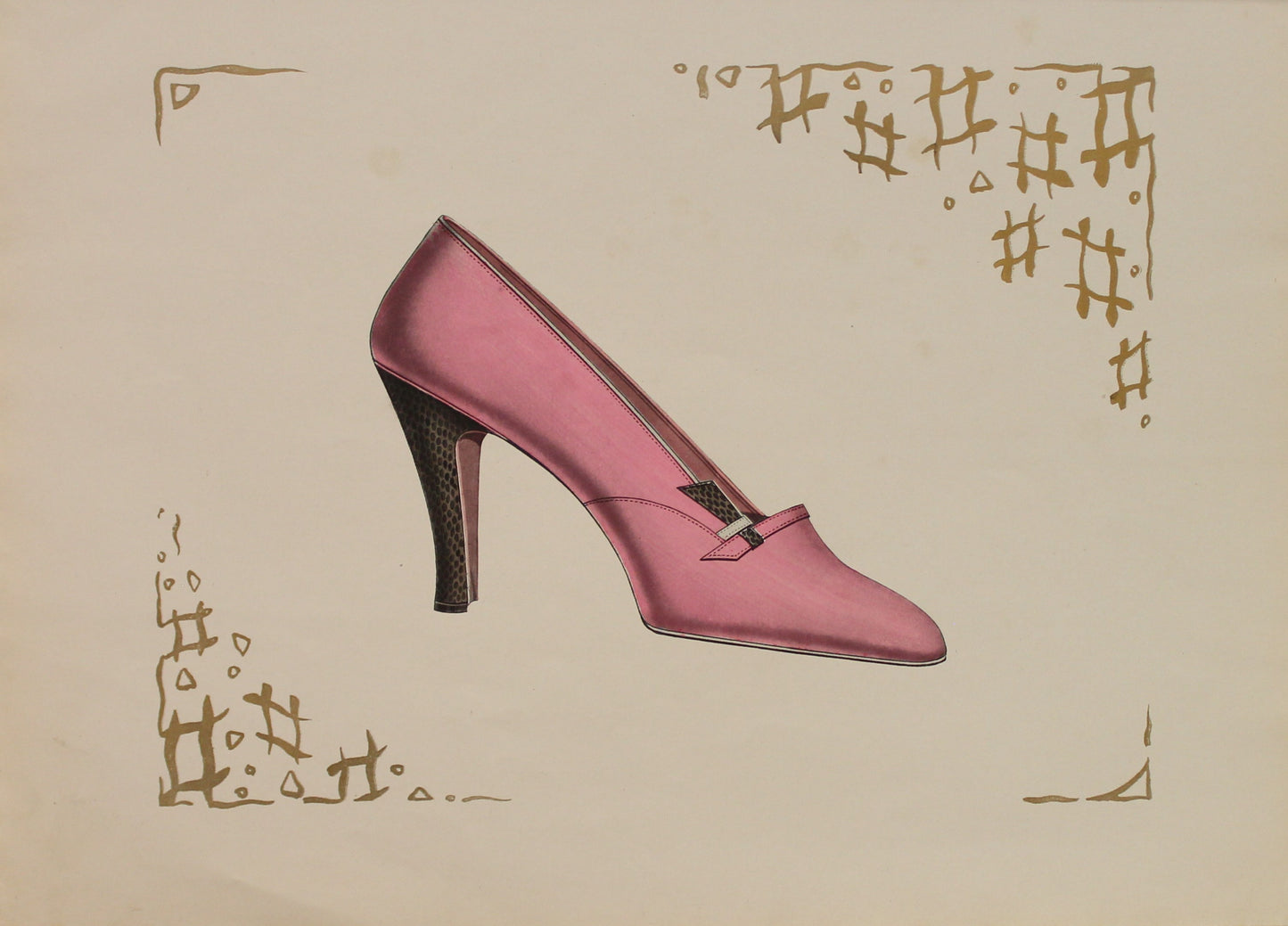 Fashion, French Society Shoes, #11, c1920