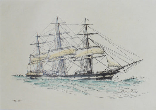 Marine, Bowen, Frank Charles, "Piako",  Sailing Ships of the London River, c1930