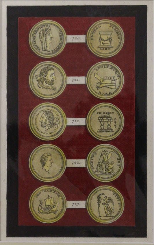 Antiquities, Classical Coins (No.1), John Pine, 1774