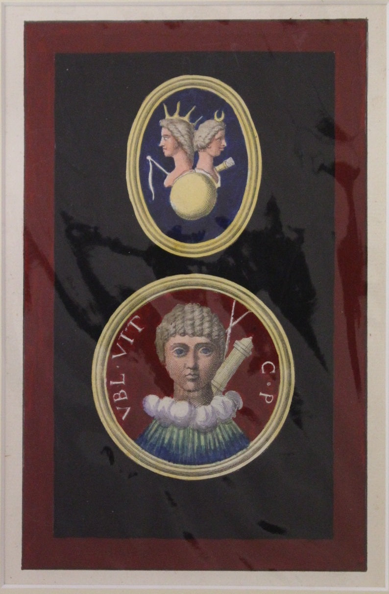 Antiquities, Medallions (No. 1), John Pine, 1774