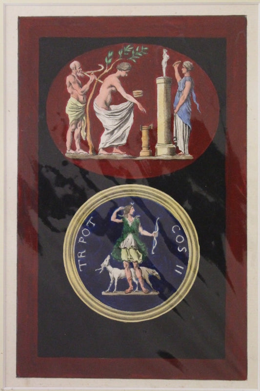 Antiquities, Medallions (No. 3), John Pine, 1774