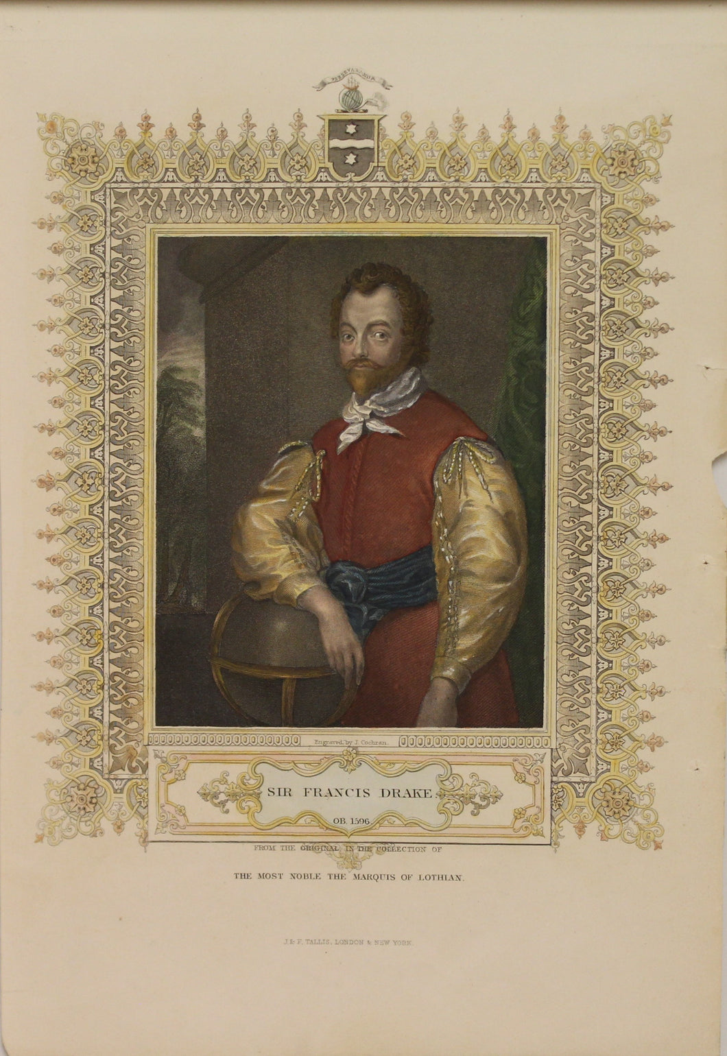 Military, Drake Sir Francis, Tallis John, London and New York, c1856
