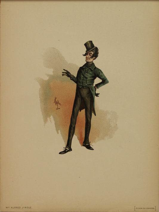 Storytime, Dickens Charles, Mr Alfred Jingle, Pickwick Papers, Kyd, Clarke Joseph Clayton, 1837 -1839