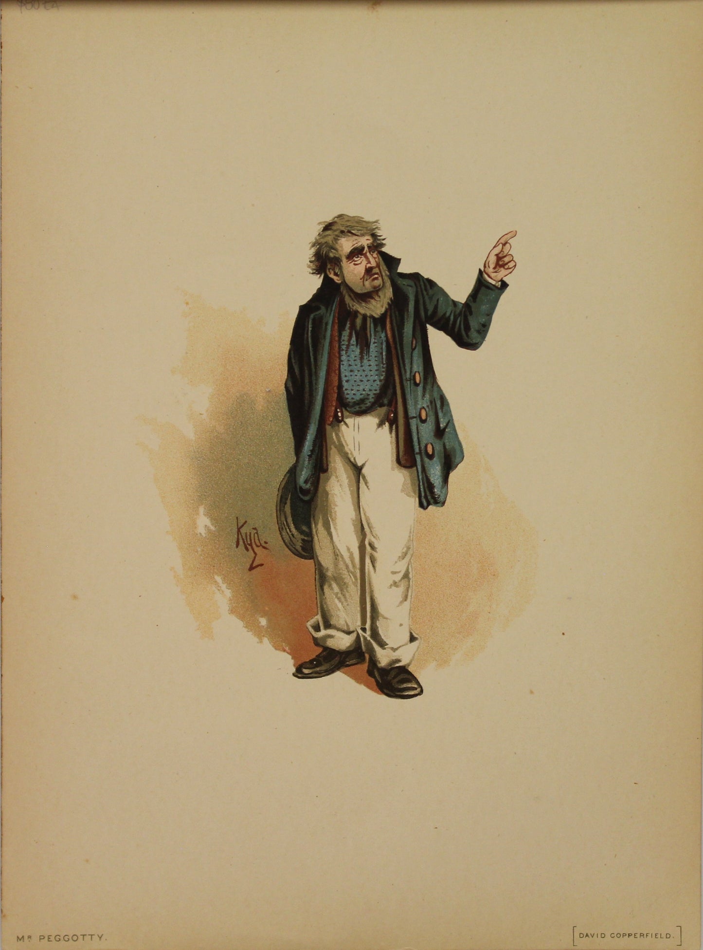 Storytime, Dickens Charles, Mr Peggotty, David Copperfield, Kyd, Clarke Joseph Clayton, 1837 -1839