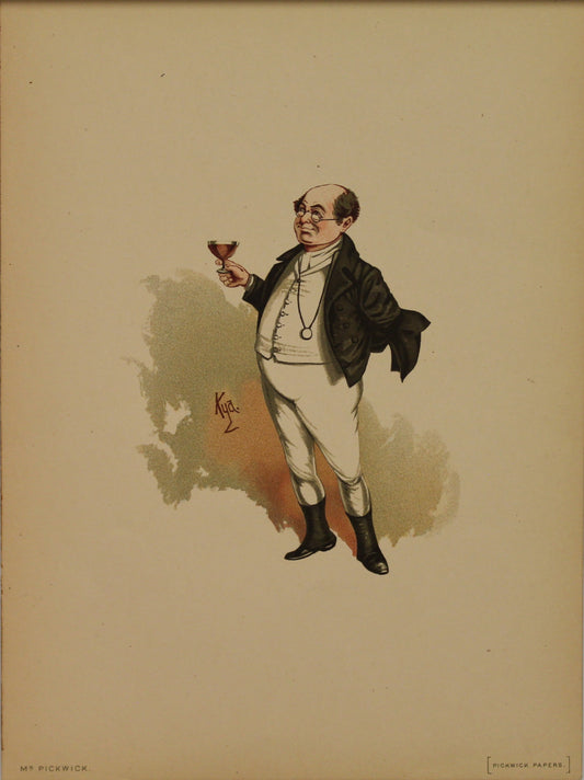 Storytime, Dickens Charles, Mr Pickwick, Pickwick Papers, Kyd, Clarke Joseph Clayton, 1836 -1837