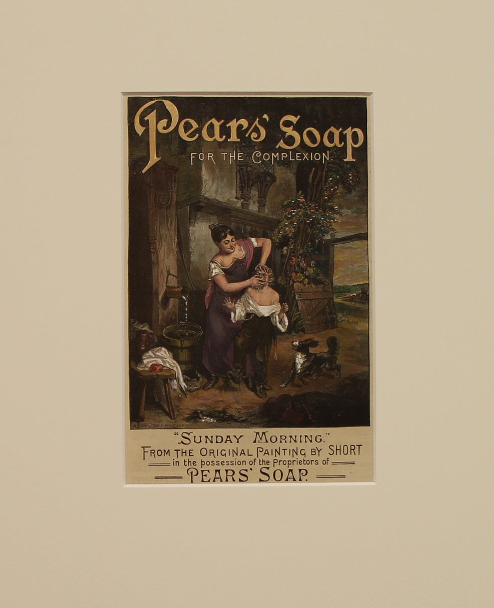 Decorator, Advertising, Pears Soap for the Complexion, From 1869 onwards