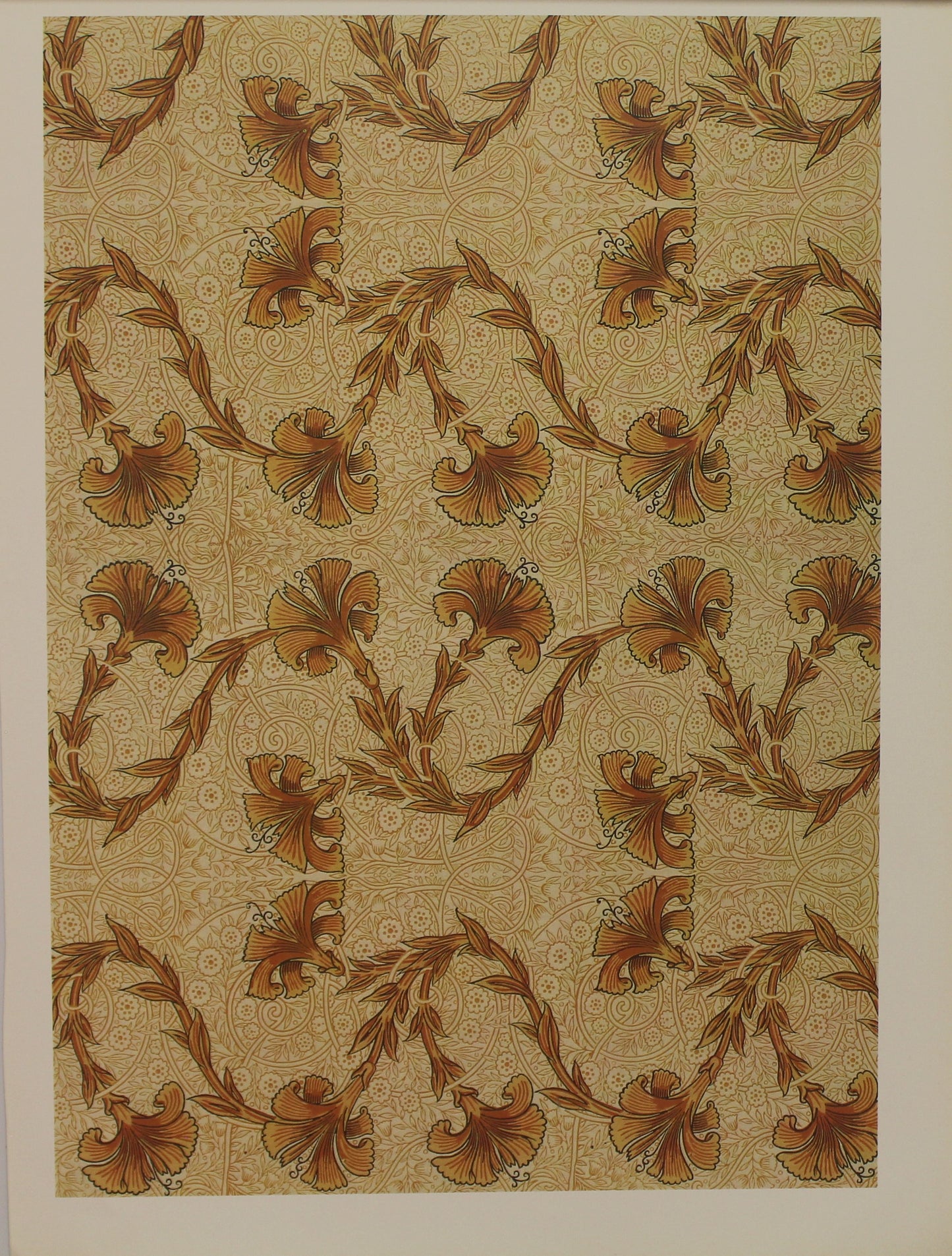 Decorator, Morris William, Wallpaper Design, Marigold, Plate 11, Art Nouveau, c1875