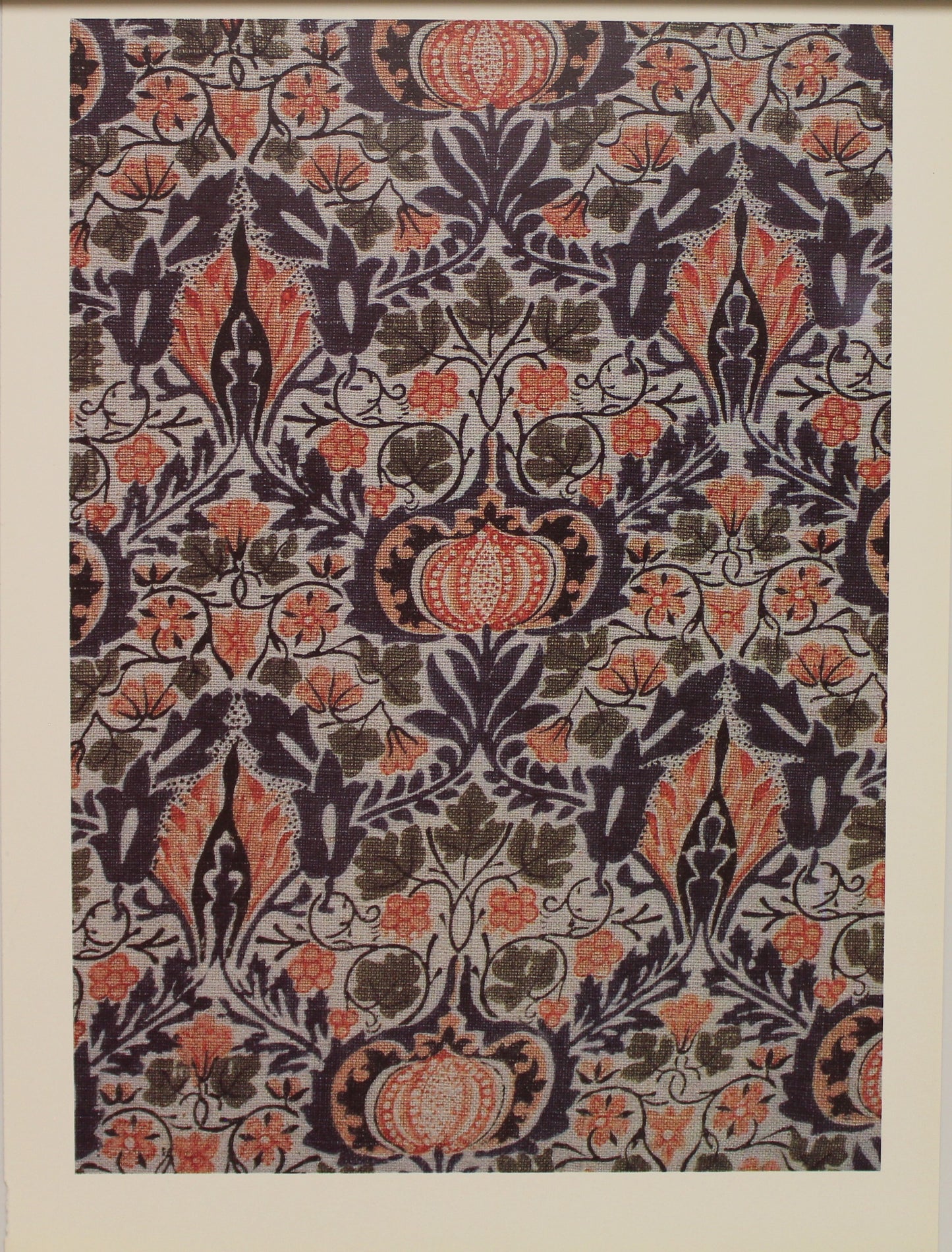 Decorator, Morris William, Wallpaper Design, Little Chintz, Plate 14, Art Nouveau, c1876