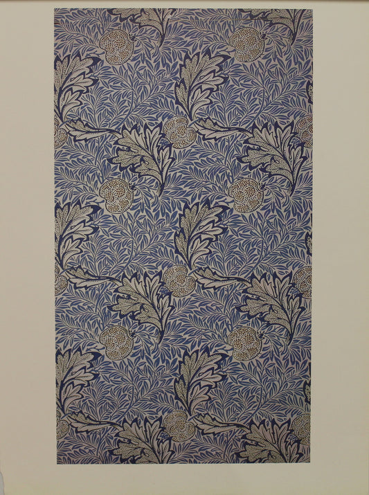 Decorator, Morris William, Wallpaper Design, Apple, Plate 8, Art Nouveau, c1877