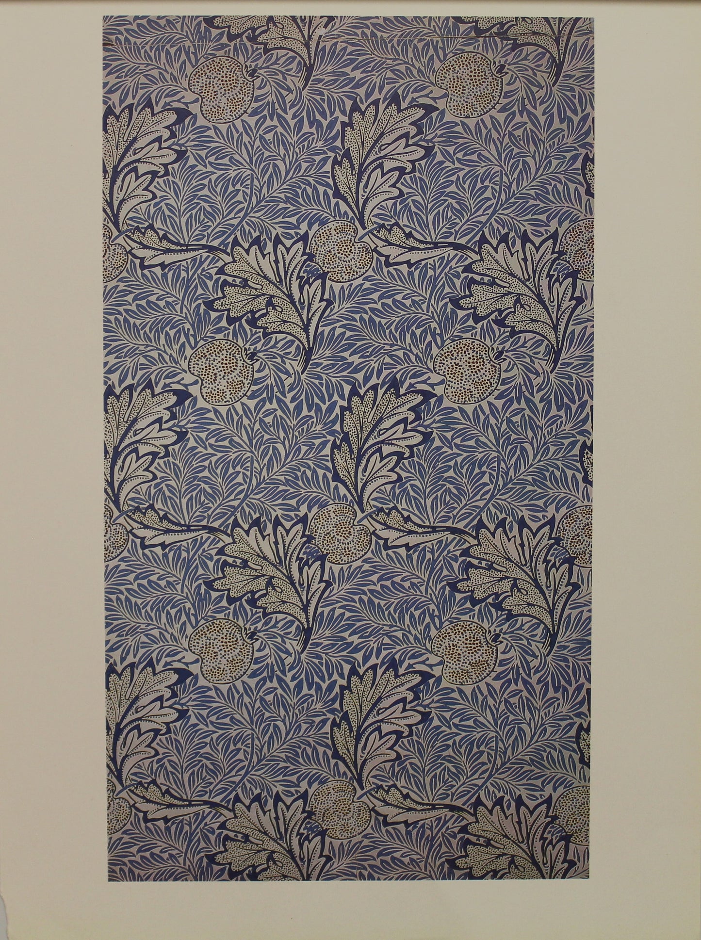 Decorator, Morris William, Wallpaper Design, Apple, Plate 8, Art Nouveau, c1877