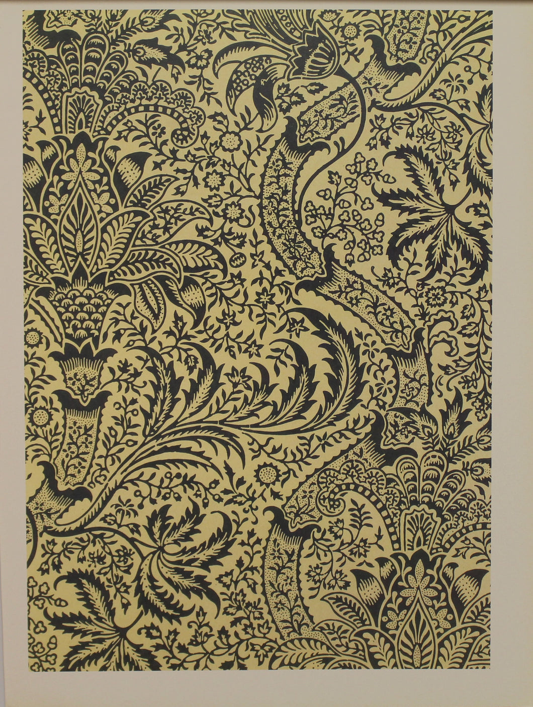 Decorator, Morris William, Textile Design, Indian, Art Nouveau, Plate 8, c1871