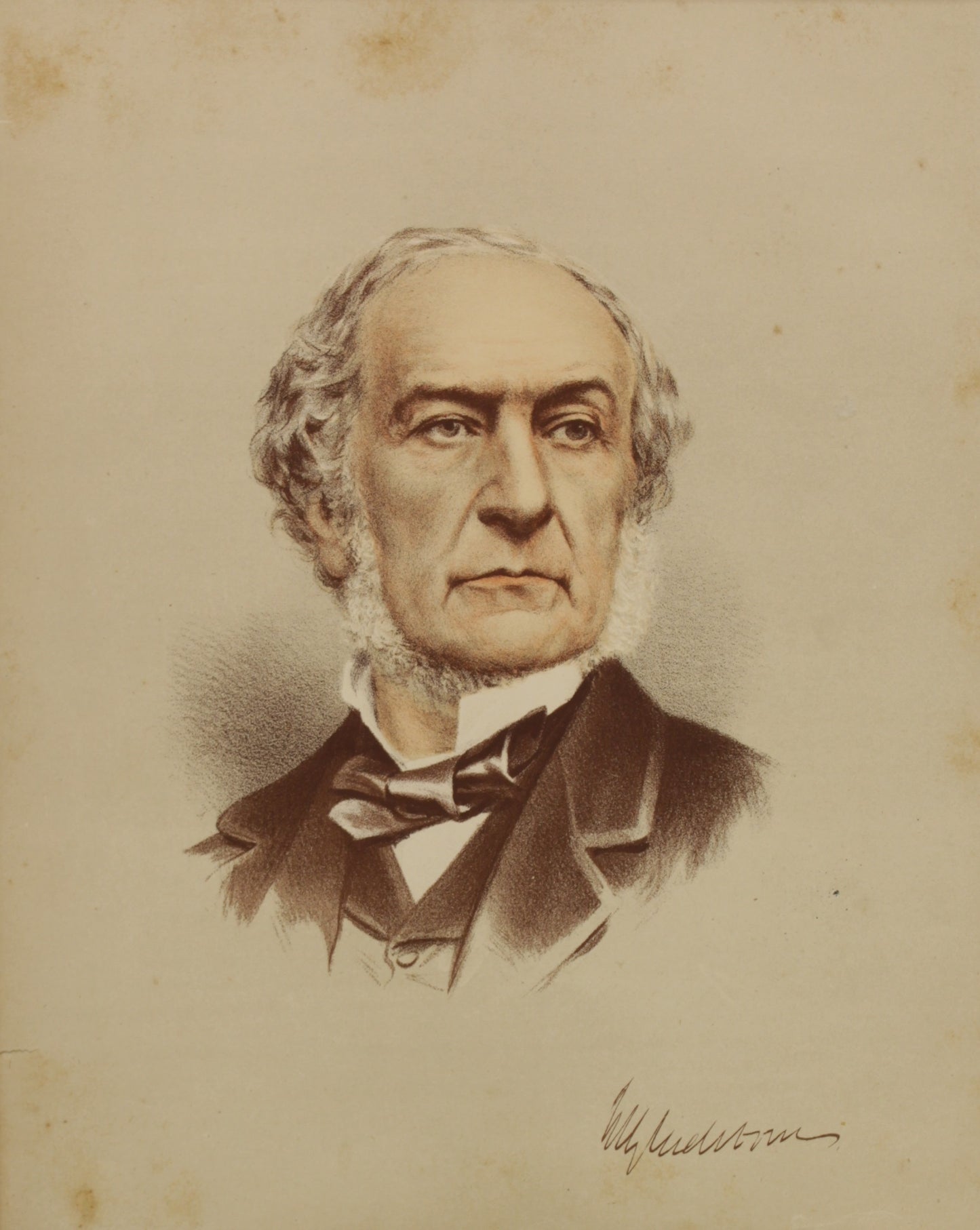 Portraits, National Portrait Gallery, Gladstone, W.E, The Right Honourable, c1860