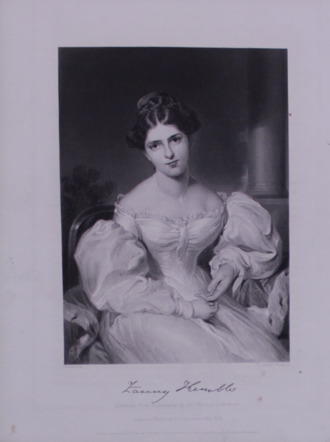 Portraits, Chappel, Laury Thimble, c1873
