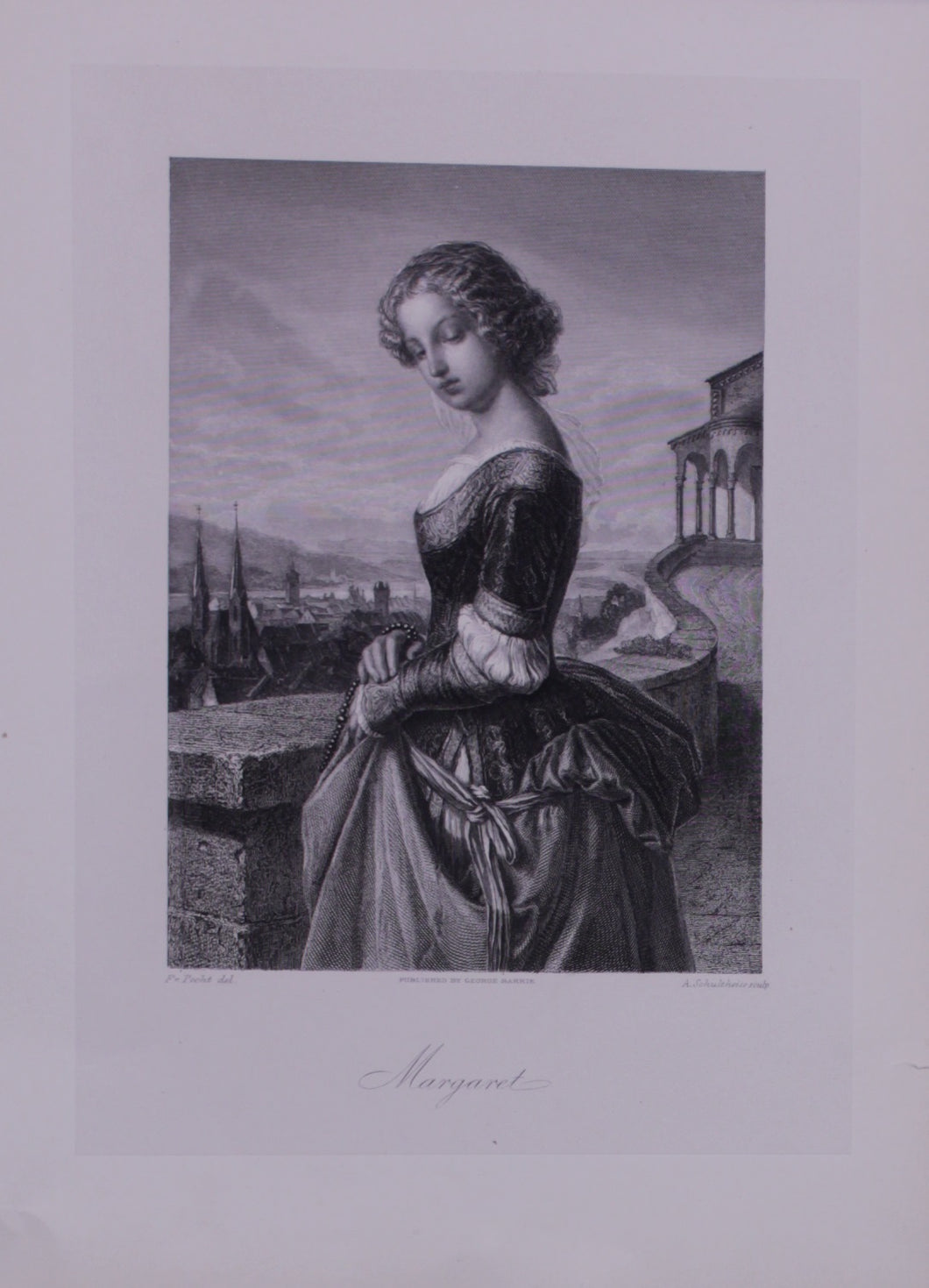 Portraits, Pecht, F, Margaret, c1890
