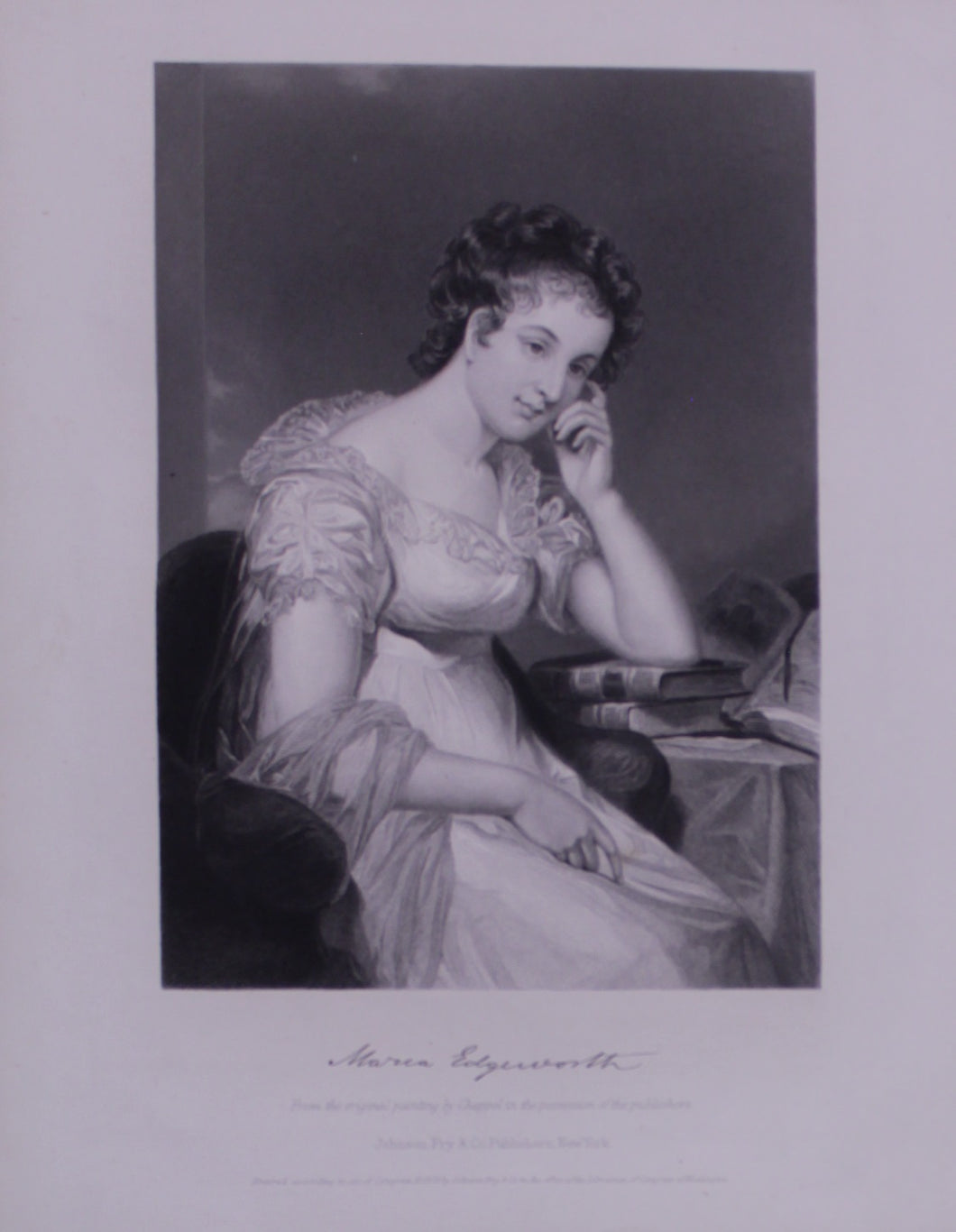 Portraits, Chappel, Maria Edgeworth, c1873