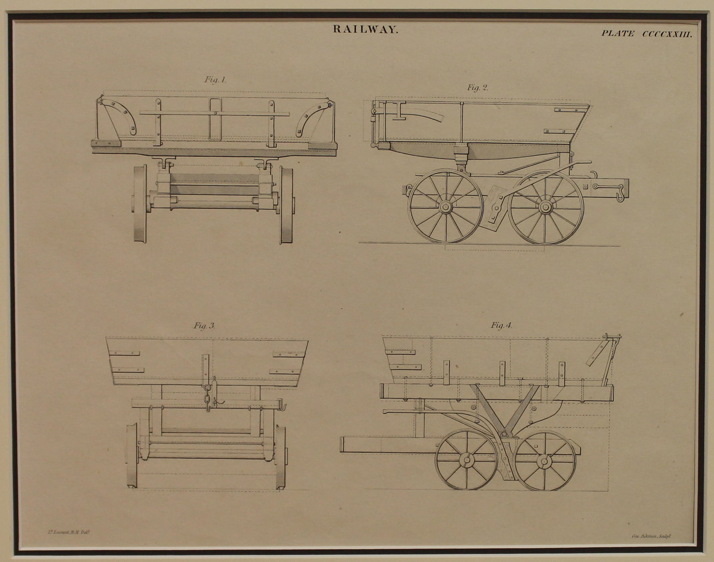 Professions, Railway, The National Encyclopedia-a Dictionary of Universal Knowledge, Plate CCCCXXIII, c1842