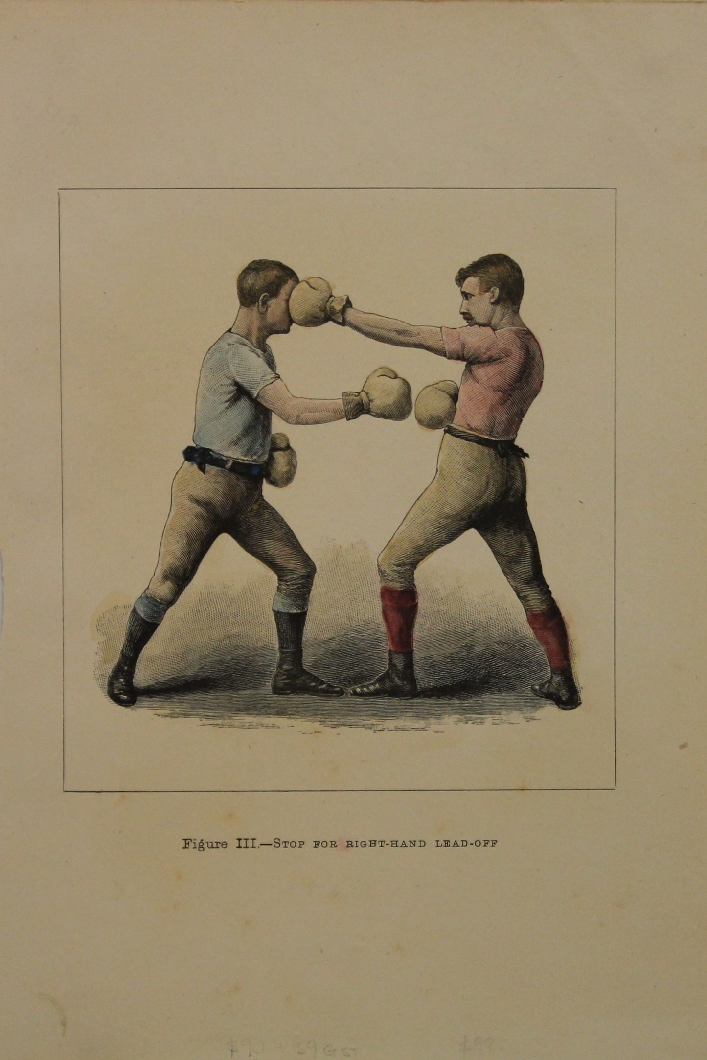 Sporting, Boxing, Stop for Right-Hand Lead Off, Figure 3, c1890