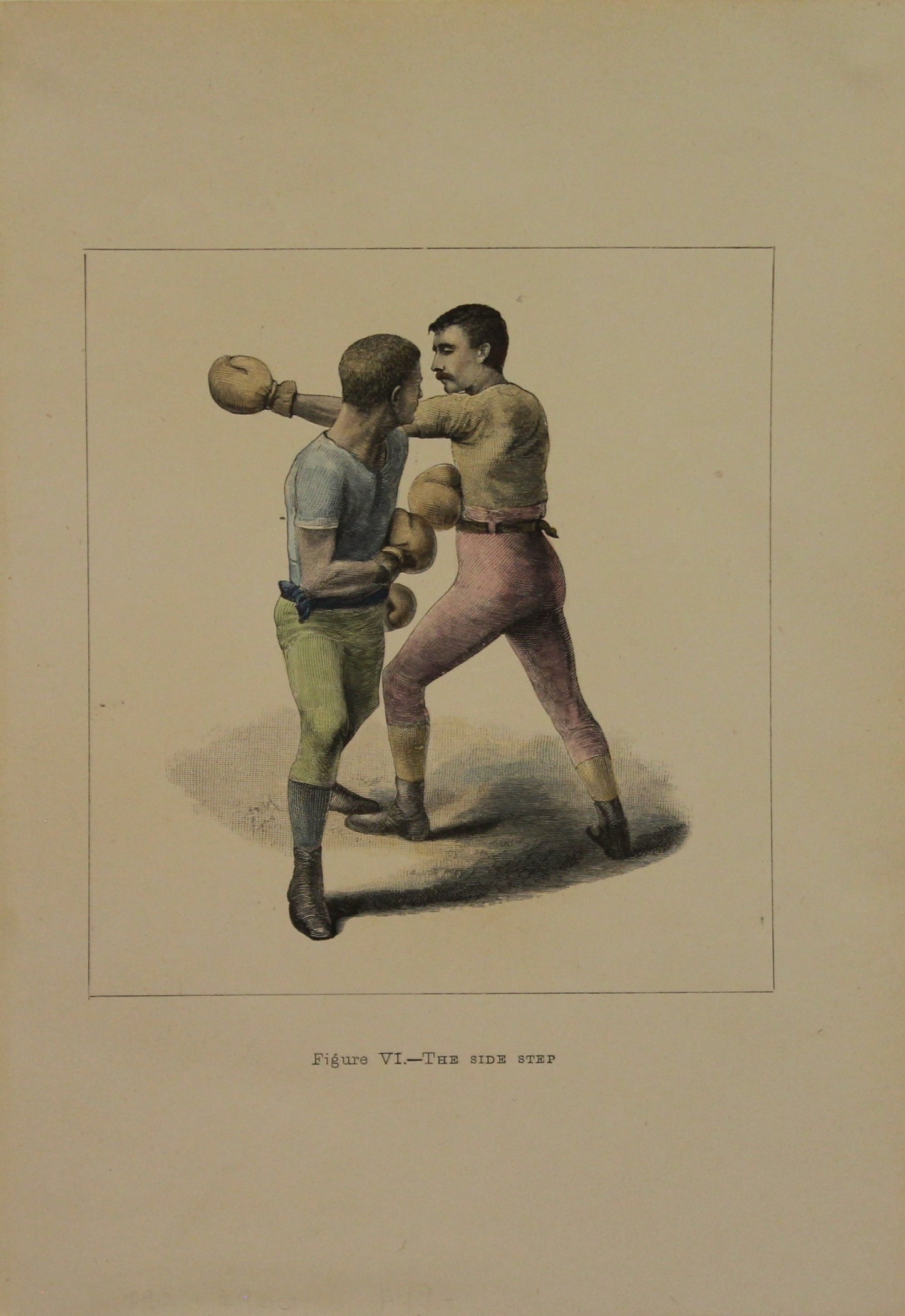 Sporting, Boxing, The Side Step, Figure 4, c1890