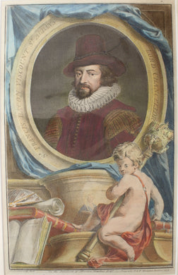 Portrait - Houbraken Jacobus, Sir Francis Bacon - 1747