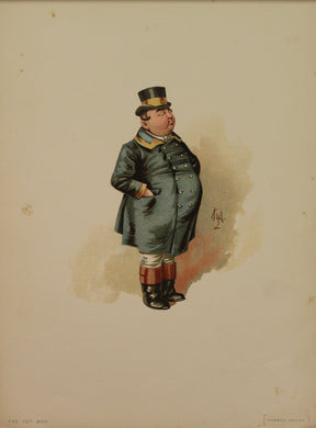 Storytime, Dickens Charles ,Fat Boy, Pickwick Papers, Kyd, Clarke Joseph Clayton, 1836 -1837