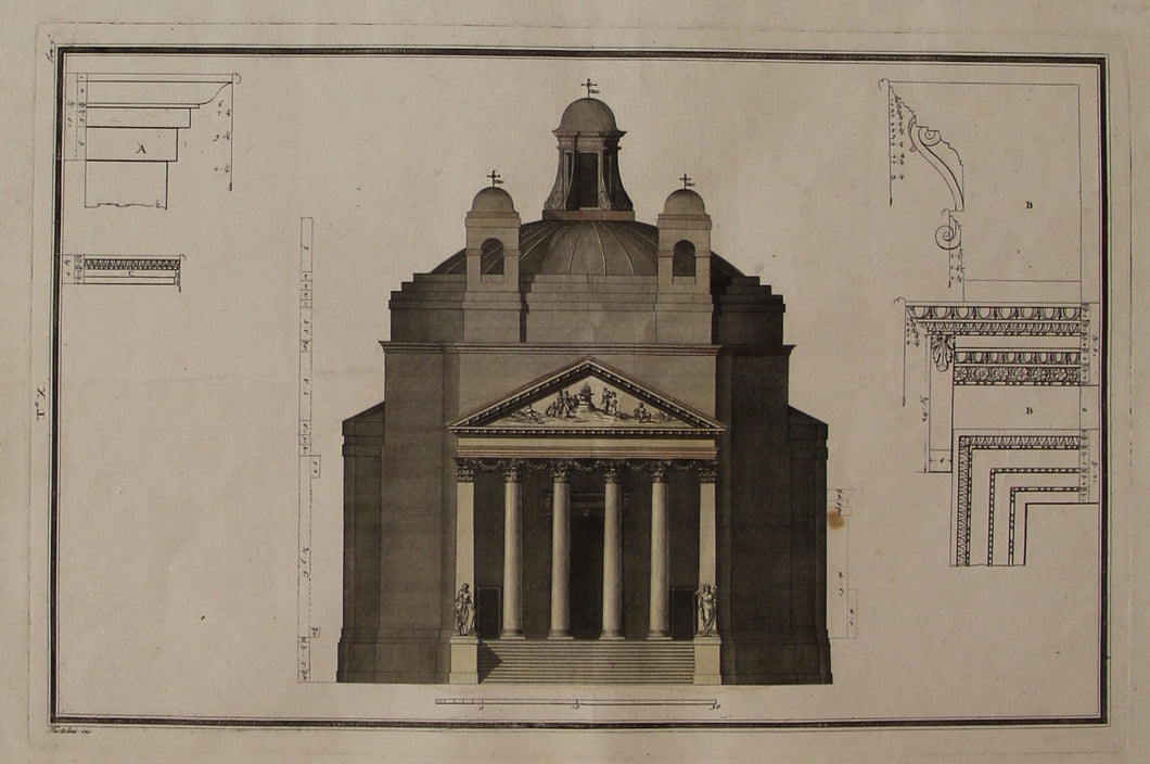 Architecture, Testolini Gaetano, c1780