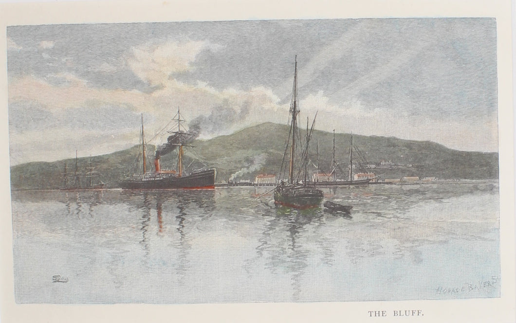 Australia, The Bluff, Middle Harbour, c1886, Reproduction #2